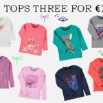 3 tops €10 All