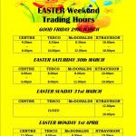 easter trading 2013